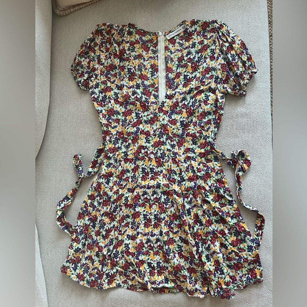Faithful the Brand, floral mini dress, XS